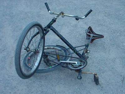 Vikbar cykel